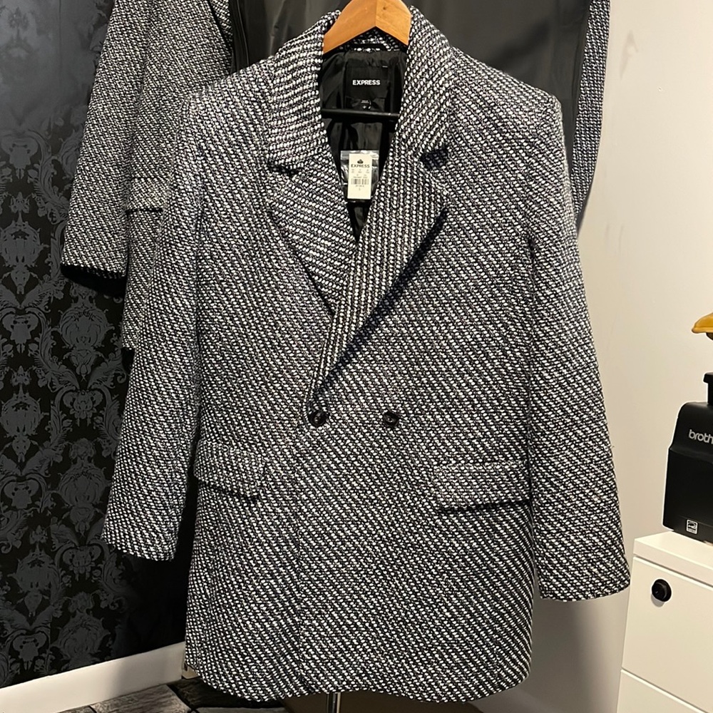 Express Metallic Blazer